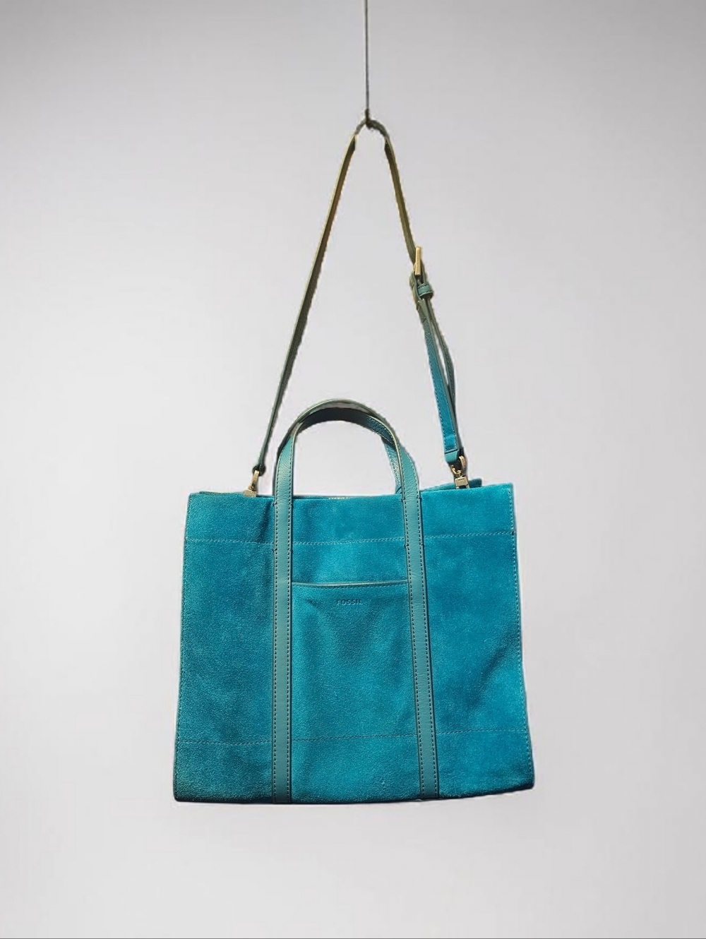Fossil Carmen Shopper Lagoon Purse-a Bag You Don't Want To Miss Out On